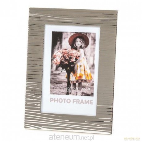 Ramka Fancy srebrna 10x15cm