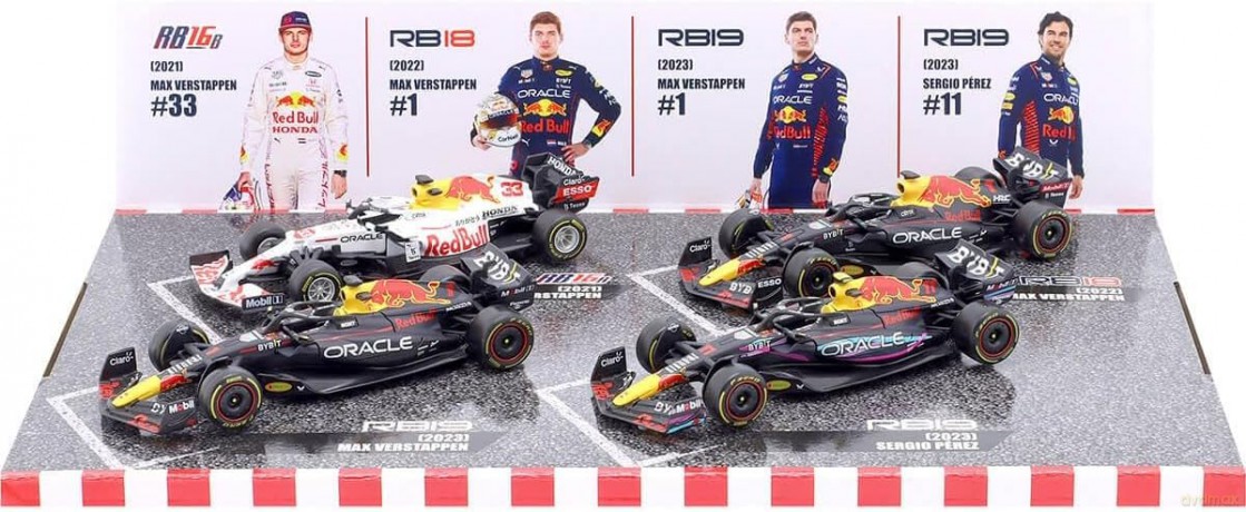 Red Bull Racing 4-pack1:43