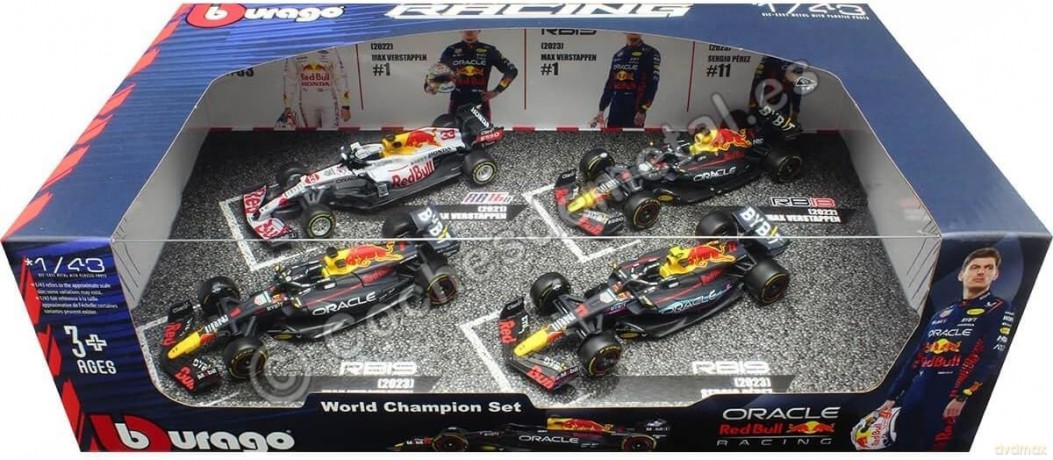 Red Bull Racing 4-pack1:43