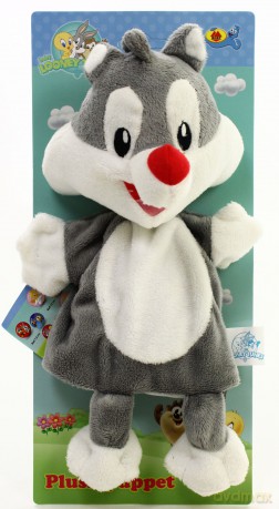Looney Tunes Sylwester Pacynka 24 cm [ZABAWKA]