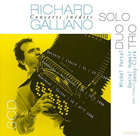 Richard Galliano: Concert Inedits [3CD]