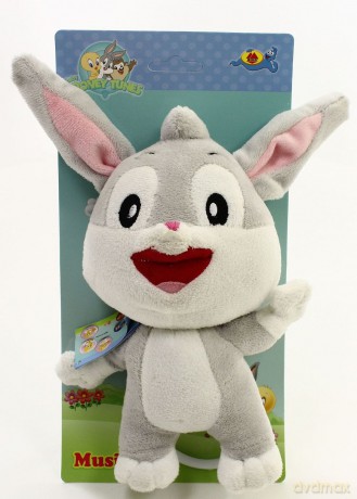 Looney Tunes Królik Bugs Pozytywka Maskotka 25 cm [ZABAWKA]