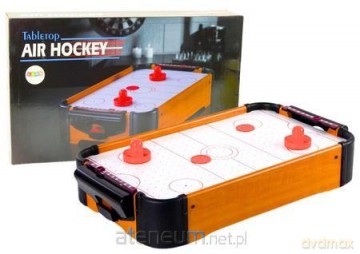 Stół do gry w hockeya drewniany światło dźwięk [GRA]