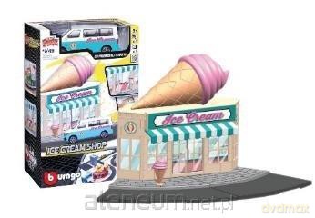 Str. Fire Bburago City Ice Cream Shop 1:43