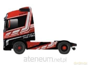 Str. Fire Haulers Volvo FH16 Dark Red 1:43