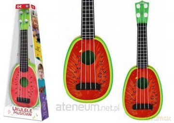 Ukulele mini gitara 4 struny owoc arbuz