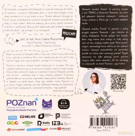 Uniwersum Rawawika (Tom 11) Rawawik zwiedza Poznań - Aneta Kmieć-Wawrzyniak [KSIĄŻKA]