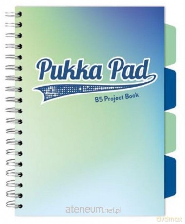 Project Book Seafoam B5/100K kratka morski (3szt)