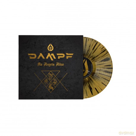 Dampf: No Angels Alive (Gold Base Black Splatter) [Winyl]