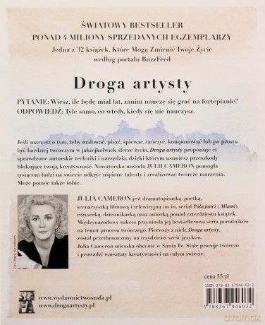 Droga artysty. Jak wyzwolić w sobie twórcę - Julia Cmeron [KSIĄŻKA]