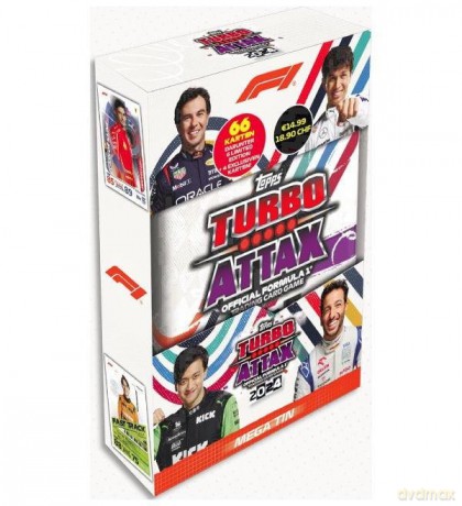 F1 Turbo Attax Official Formuła 1 2024 Mega Tin 1 szt. [FIGURKA]