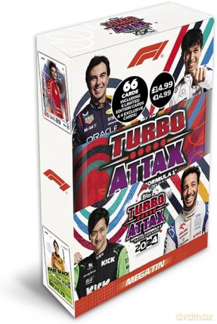 F1 Turbo Attax Official Formuła 1 2024 Mega Tin 1 szt. [FIGURKA]