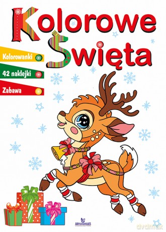 Kolorowe Święta. Kolorowanka - Monika Matusiak [KSIĄŻKA]