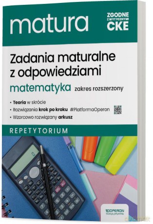 Matura 2025 Matematyka repetytorium zakres rozszerzony - Adam Konstantynowicz, Anna Konstantynowicz, Małgorzata Pająk [KSIĄŻKA]