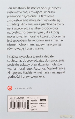 Molestowanie moralne. Perwersyjna przemoc w życiu codziennym - Marie-France Hirigoyen [KSIĄŻKA]