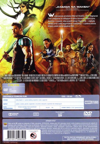 Thor Ragnarok [DVD]
