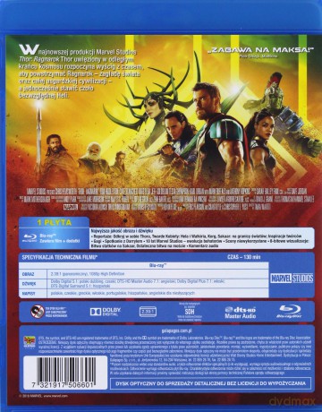 Thor Ragnarok [Blu-Ray]
