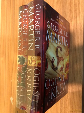 Pakiet Ogień i krew (Tom 1/2) - George R.R Martin [KSIĄŻKA]