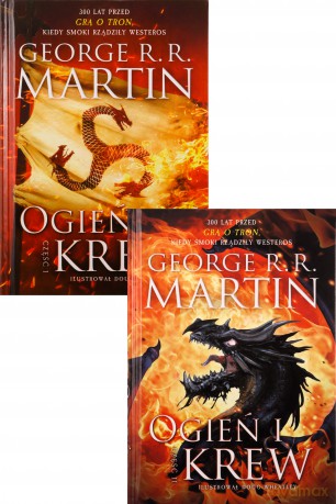 Pakiet Ogień i krew (Tom 1/2) - George R.R Martin [KSIĄŻKA]