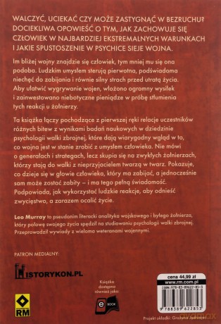 Psychologia wojny. Strach i odwaga na polu bitwy wyd. 5 - Leo Murray [KSIĄŻKA]