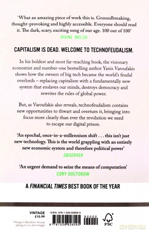 Technofeudalism. What Killed Capitalism wer. angielska - Yanis Varoufakis [KSIĄŻKA]