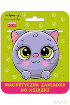 Zakładka magnetyczna kulka Kotek
