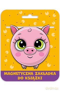 Zakładka magnetyczna kulka Świnka