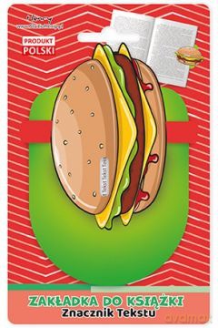 Zakładka znacznik tekstu Burger