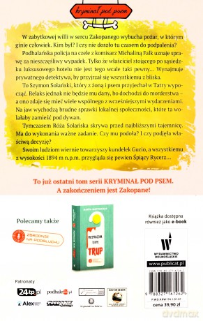 Zakończeniem jest Zakopane. Kryminał pod psem - Marta Matyszczak [KSIĄŻKA]