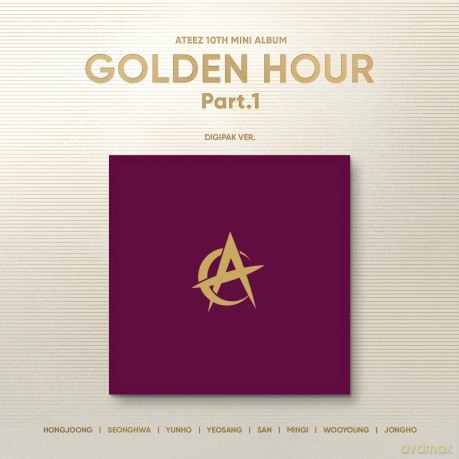 Ateez: 10th Mini Album (Golden Hour: Part. 1) (digipack) [CD]