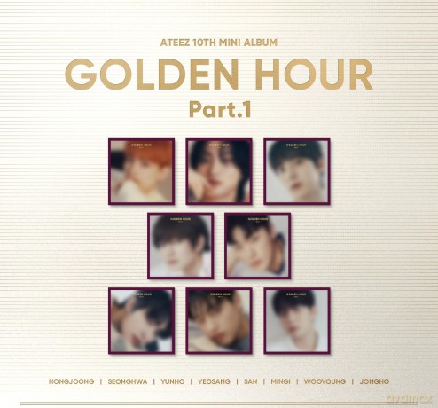 Ateez: 10th Mini Album (Golden Hour: Part. 1) (digipack) [CD]