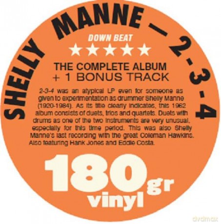 Shelly Manne: 2-3-4 (+1 Bonus Track) (Limited) [Winyl]