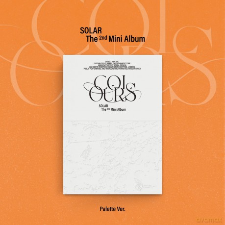 Solar: 2nd Mini Album (Colours) (Palette) [CD]