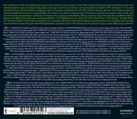 Jimmy Witherspoon: Aint Nobodys Business: The Singles Collection 1945-53 [3CD]