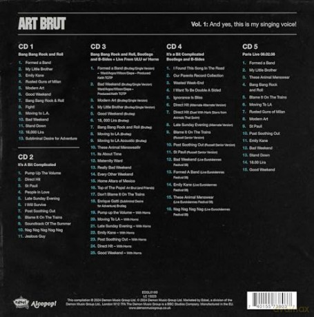 Art Brut: And Yes. This Is My Singing Voice! (Deluxe Signed) [5CD]
