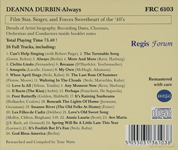 Deanna Durbin: Best Of Deanna Durbin [CD]