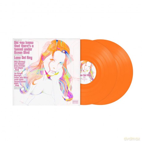 Lana Del Rey: Did You Know That Theres A Tunnel Under Ocean Blvd (Translucent Orange) [Winyl]