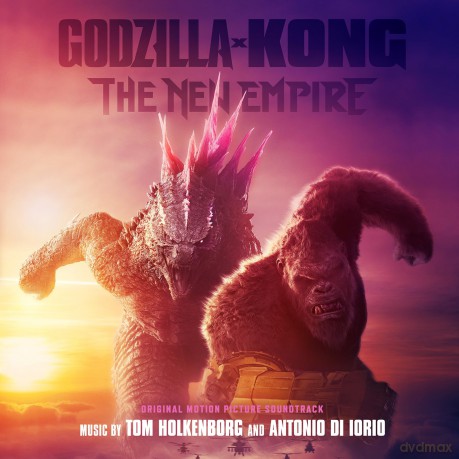 Tom Holkenborg: Godzilla X Kong: The New Empire soundtrack (Blue/Red Swirl) [2xWinyl]