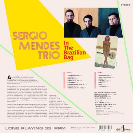 Sergio Mendes Trio: In The Brazilian Bag (+4 Bonus Tracks) (Limited) [Winyl]