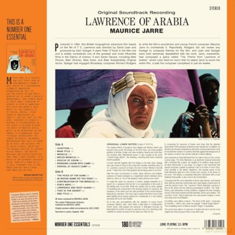Maurice Jarre: Lawrence Of Arabia soundtrack (Limited) [Winyl]