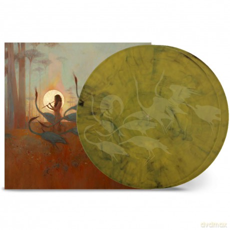 Alcest: Les Chants De LAurore (Black/Yellow Marbled) (Etched) (+Poster) [2xWinyl]