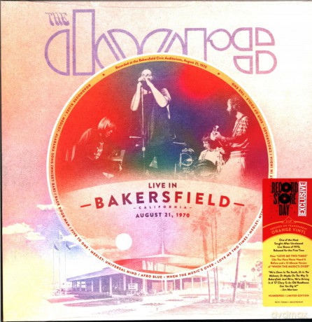 Doors: Live In Bakersfield. August 21. 1970 (Orange) (RSD 2023) [Winyl]