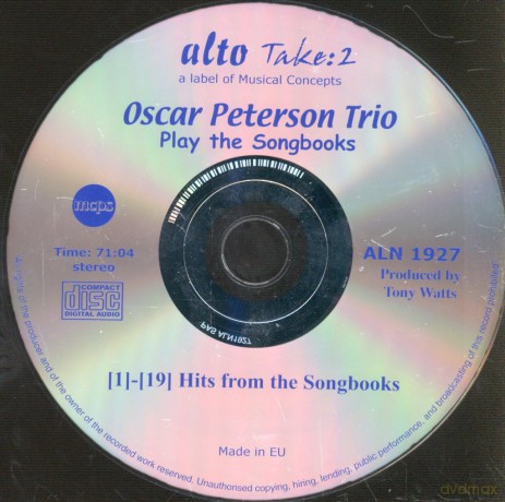 Oscar Peterson Trio (With Ben Webster Some): Oscar Peterson Trio Play The Songbook Hits (Gershwin. Porter Etc) [CD]