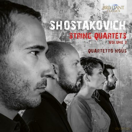 Quartetto Nous: Shostakovich: String Quartets. Vol. 2 [CD]
