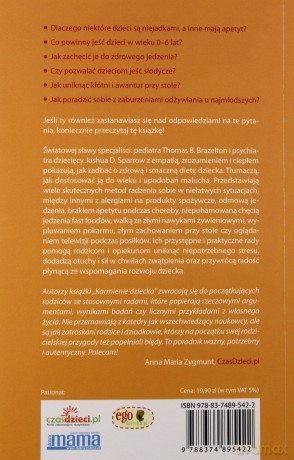 Karmienie dziecka - Brazelton Thomas B., Sparrow Joshua D. [KSIĄŻKA]