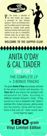 Anita Oday & Cal Tjader: Time For 2 (+3 Bonus Tracks) (Limited) [Winyl]