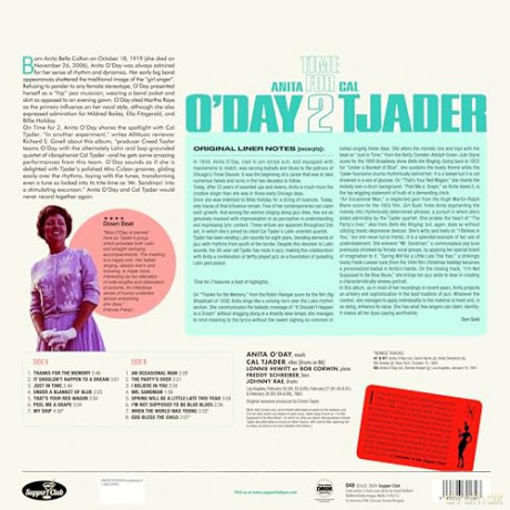 Anita Oday & Cal Tjader: Time For 2 (+3 Bonus Tracks) (Limited) [Winyl]