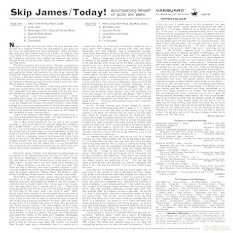 Skip James: Today! [Winyl]
