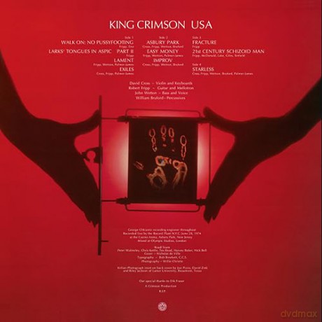 King Crimson: USA (Limited 50th Anniversary) (Blue Sparkle) [2xWinyl]
