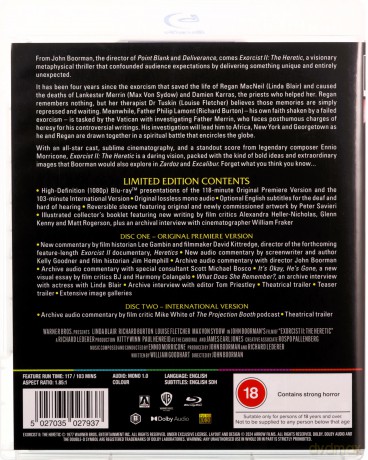 Exorcist II: The Heretic (Egzorcysta II: Heretyk) [2xBlu-Ray]
